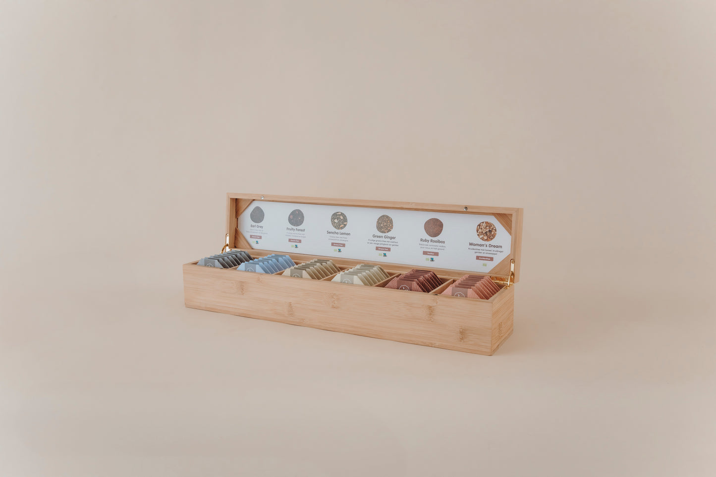 Startpakket Theezakjes 6 smaken - Basis