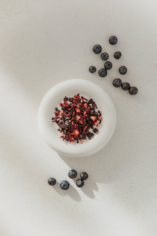 Cassis Royal (Ice Tea)