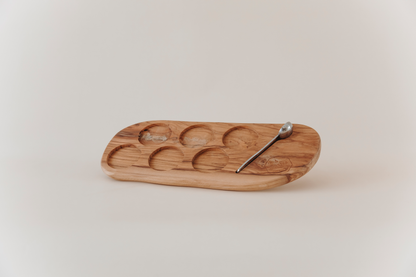 TwisTea Theeplank inclusief maatlepel (exclusief blikjes en thee)