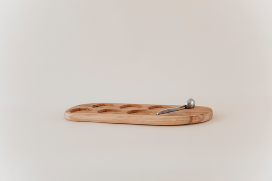 TwisTea Theeplank inclusief maatlepel (exclusief blikjes en thee)