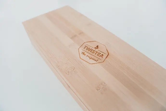 Houten theedoos