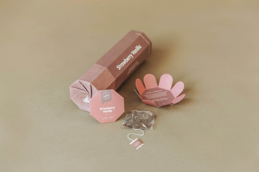 [8720872640327] TwisTea-Bag Strawberry Vanilla 30 stuks
